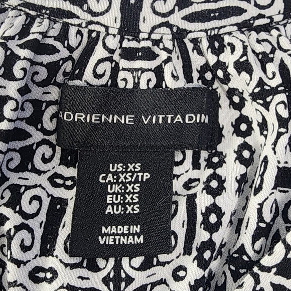 Womens Boho Geometric Maxi Halter Dress XS Festival Resortwear Black White Beach - Picture 3 of 13